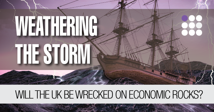 Graphic text  - Will the UK be wrecked on economic rocks